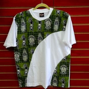African print T-shirt